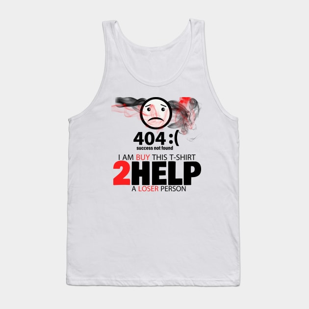 help loser person group 2020 Tank Top by URF BACK